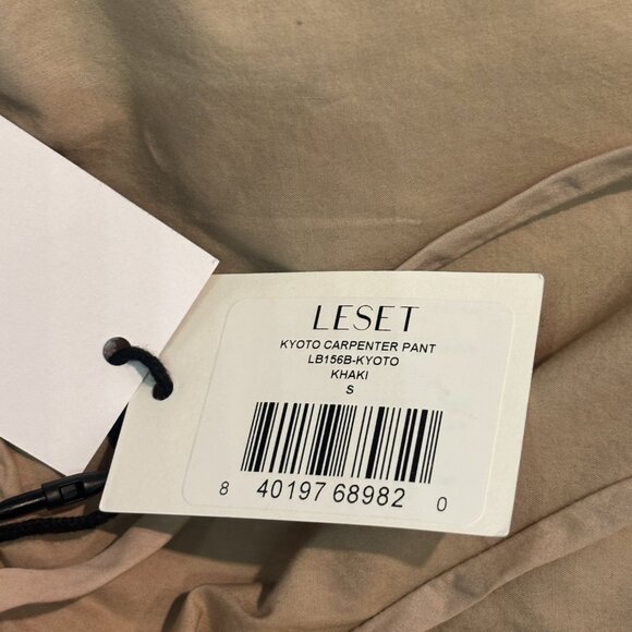 Leset Kyoto Carpenter Pant in Khaki - Picture 3 of 4